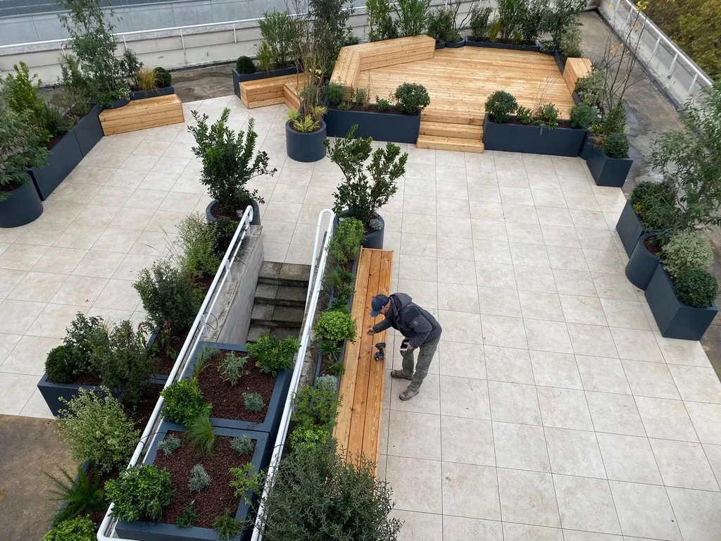 Terrasse avant travaux