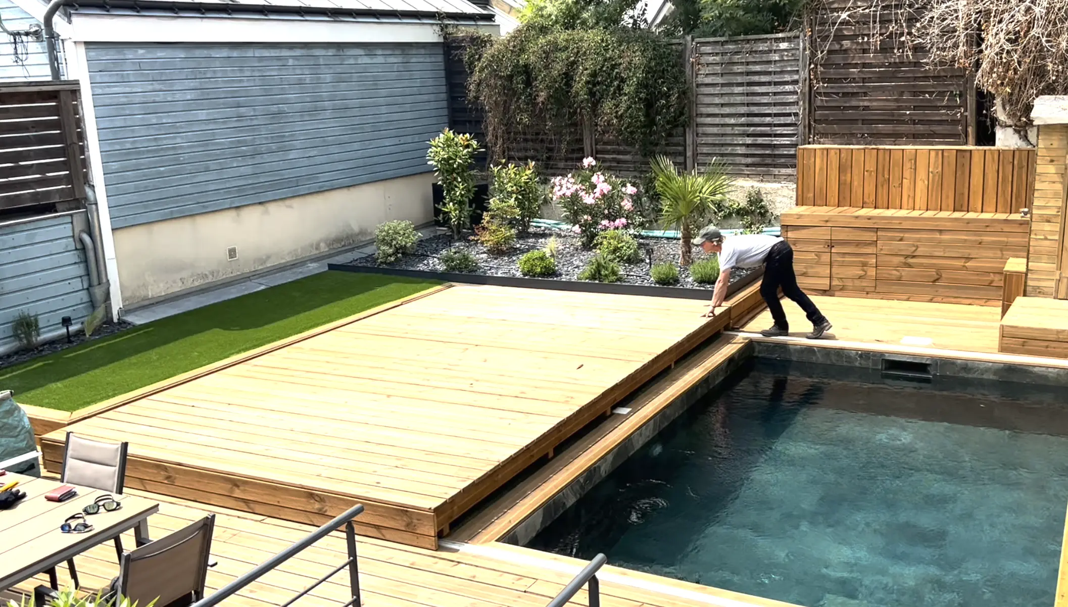 Bain de soleil à Suresnes — détail